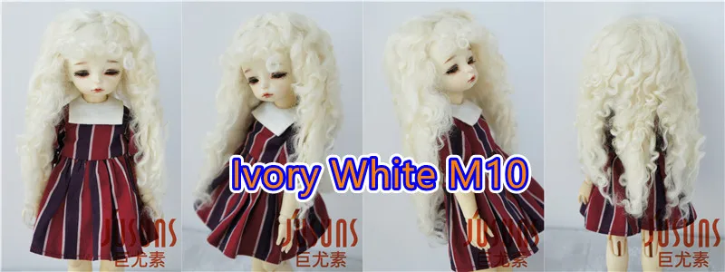 D28002 Extremely Longe Curly Monghanjuc Mohair BJD Wigs 6-7' 7-8' 8-9' 9-10' 1/6 1/4 1/3 YOSD MSD SD DOD QBaby Blythes Hair