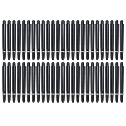 50pcs/Lot 48mm Nylon Dart Shafts Standard 2BA Screw Thread Plastic Darts Rod Stem+Dart Flight Holder Protection Ring Accessories