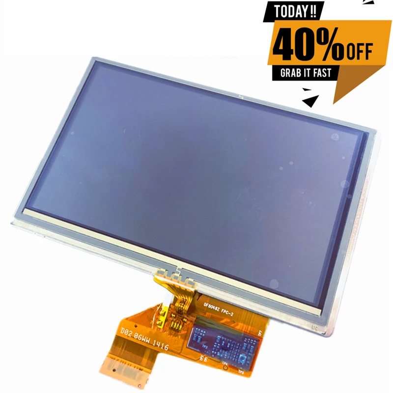 

5''inch Original LCD Screen For Garmin Zumo 590 Zumo590 Motorcycle Navigation Display Touchscreen AA050MJ02 / DF8048Z FPC-2