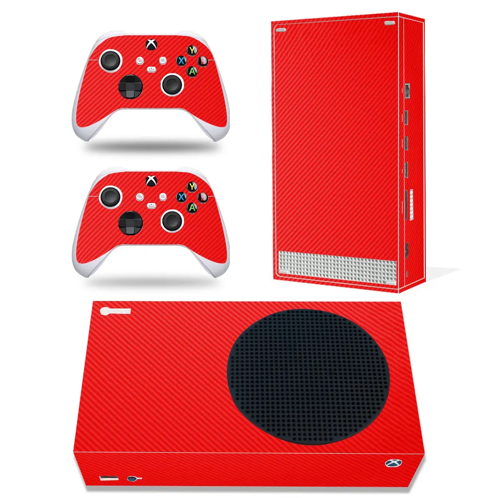 Carbon fiber and Matte design for Xbox series s Skins for xbox series s pvc skin sticker for xbox series s vinyl sticke