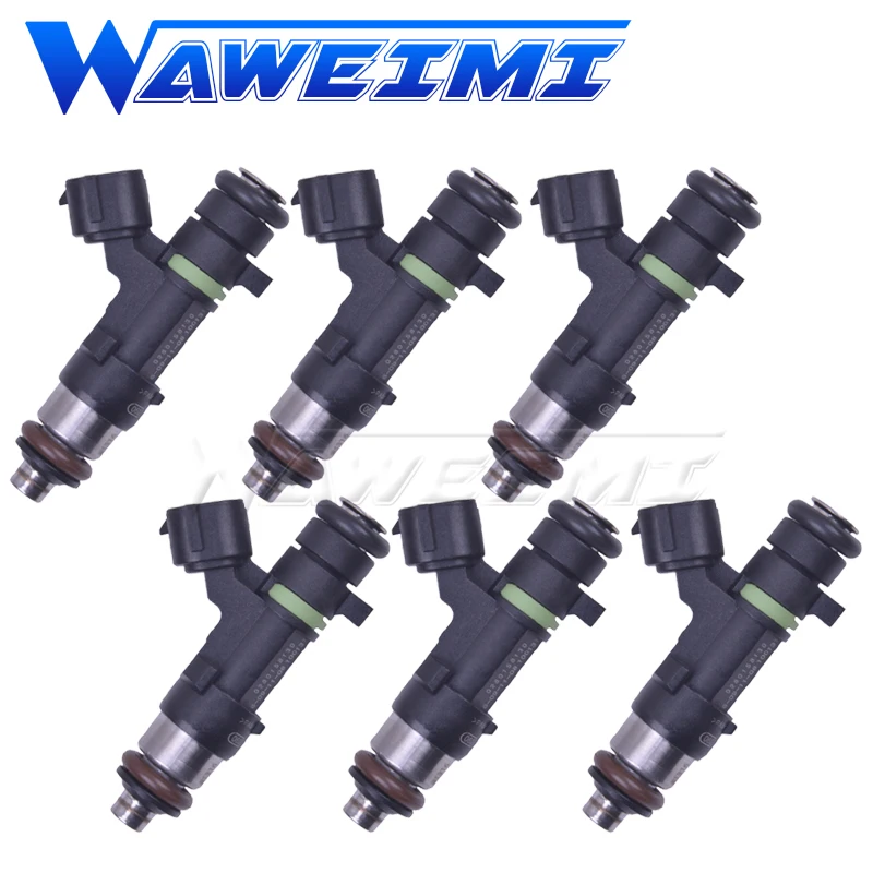 WAWEIMI 6 Pieces Genuine Quality Fuel Injectors OE 0280158130  for Nissan Sentra Rogue Altima 2.5L L4 16600-JA000