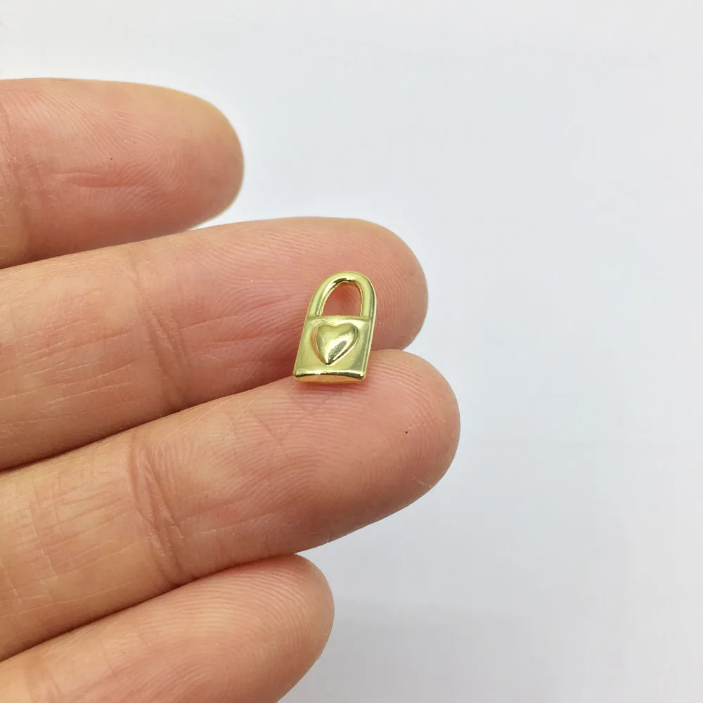 Eruifa – breloques en forme de cœur pour collier, boucle d'oreille, bracelet, bijoux, fait à la main, 2 couleurs, 5x10mm, 20 pièces, vente en gros