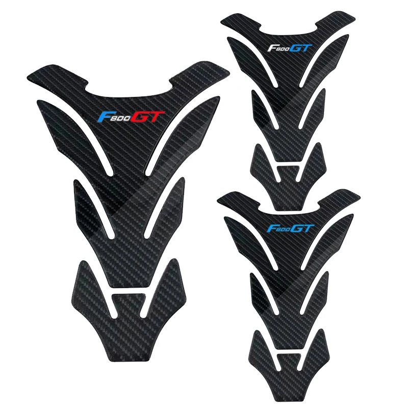 

3D Carbon Fiber Motorcycle Fuel Tank Pad Cover Protector Decal Stickers For BMW F800GT F800 GT