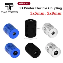 CNC 모터 조 샤프트 커플러 5mm 8mm 유연한 커플 링 OD 19x25mm CR10 Ender-3 Ender 3 Pro 용 도매 Dropshipping
