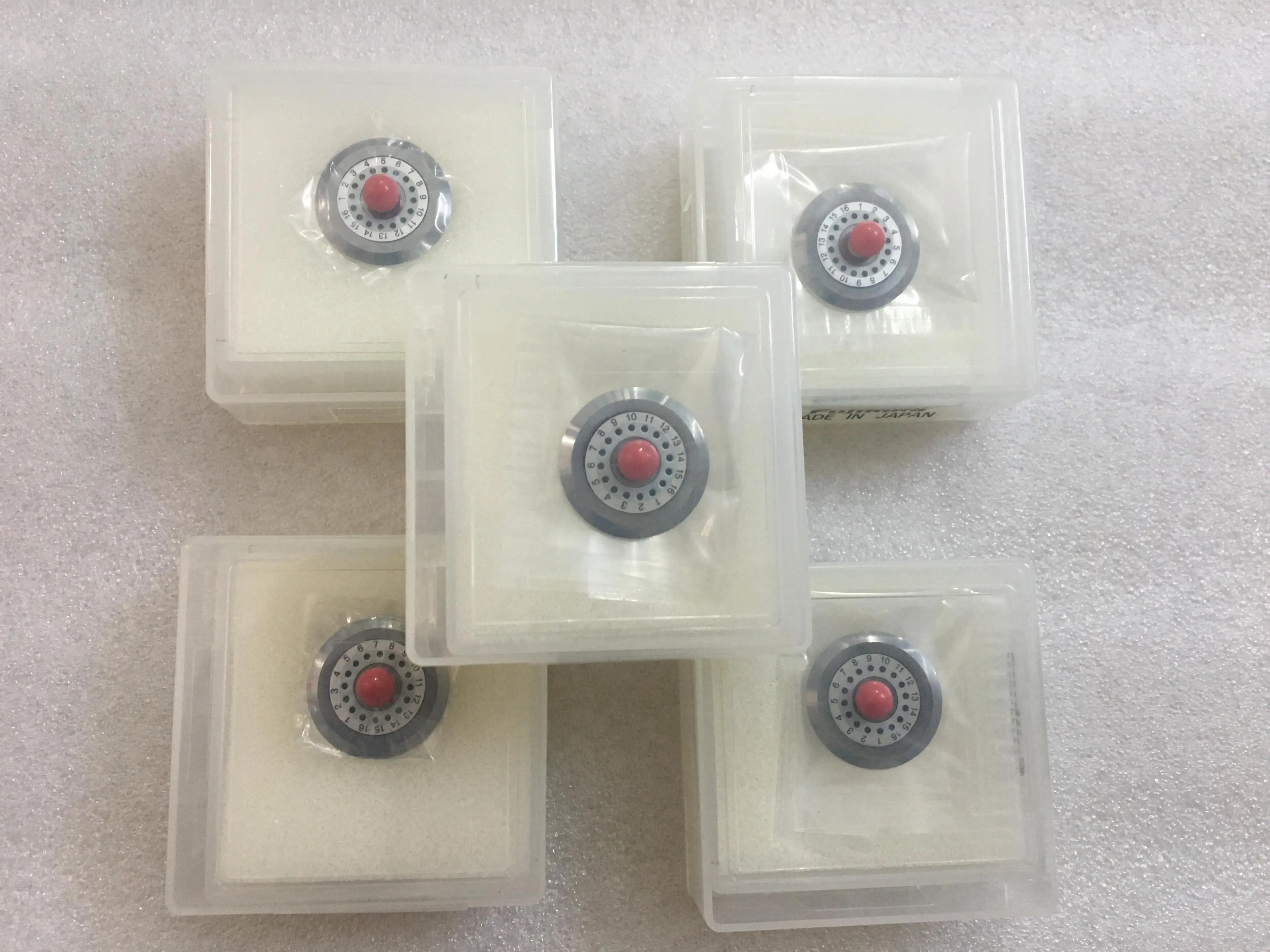 شحن مجاني 1 قطعة الأصلي CT-30 CT-20 CT-30A الألياف الساطور استبدال شفرة CB-16 الألياف البصرية الساطور شفرة #1