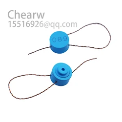 100pcs Snap Closure Meter Seal High quality Factory Price  , Water Seal , Security Plastic Seals LOOP