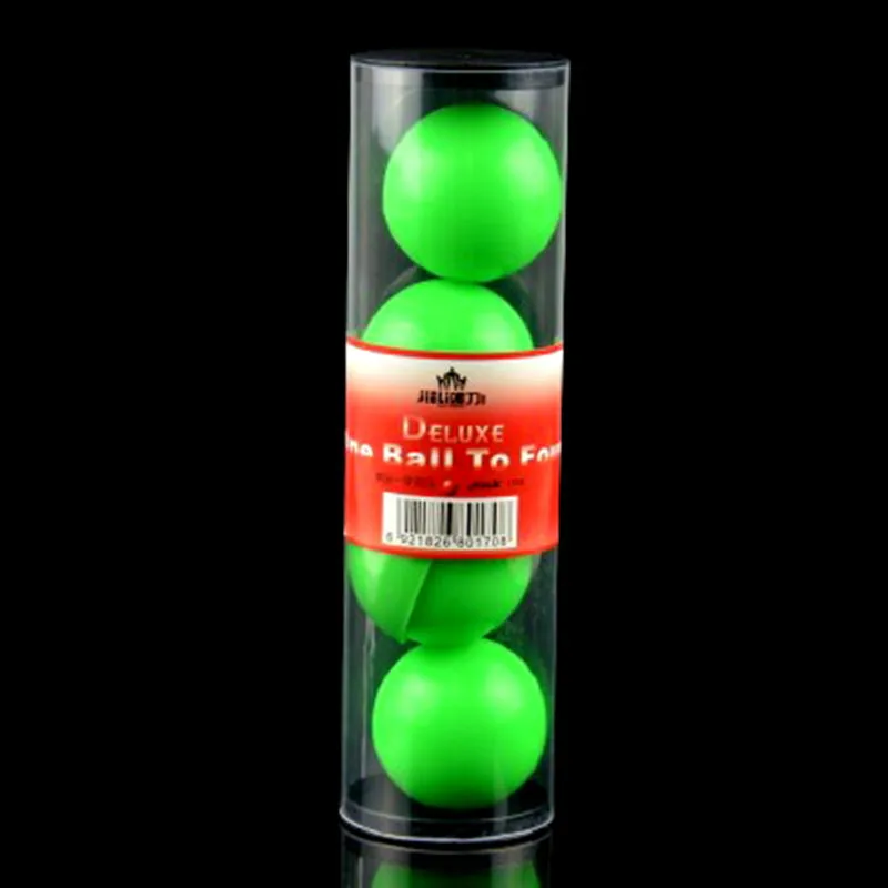 Deluxe Multiplying Balls,One Ball to Four (Soft Green,Luminous) Stage Magic Tricks Appearing Magic Illusion Gimmick Props Comedy