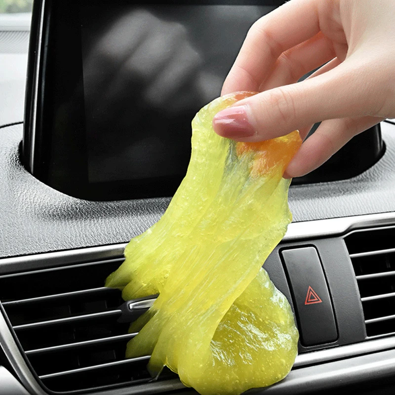 Car Cleaning Soft Rubber Multifunction Soft Car Sticky Clean Glue Gum Gel Cleaning Auto Interior Outlet Keyboard Dust