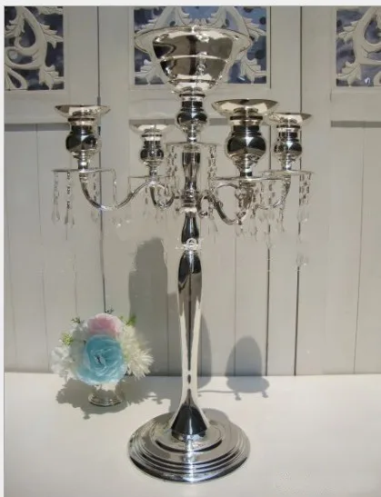 12pcs)68cm tall Wedding Tall Centerpieces flower vase  Decor gol Candelabra yudao1637