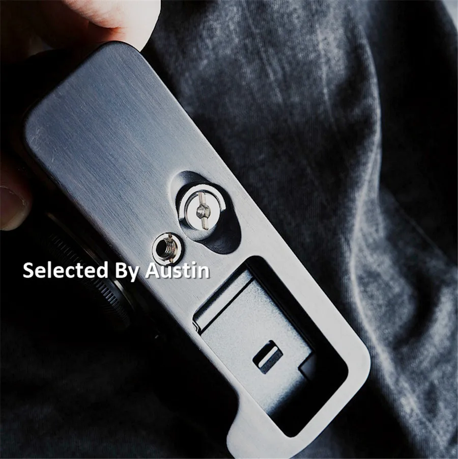 Drewniana płyta podstawowa ściskacz płyta montażowa do statywu FUJI XT4 FUJIFILM X T4