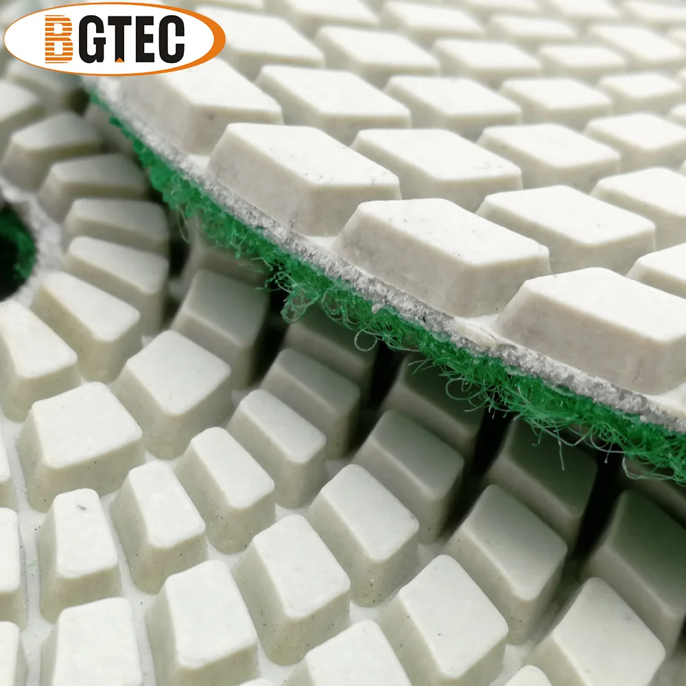 BGTEC 4 дюйма 7 шт. #800 профессиональные влажные Алмазные Гибкие Полировальные колодки 100 мм шлифовальный диск для гранита, мрамора, керамики