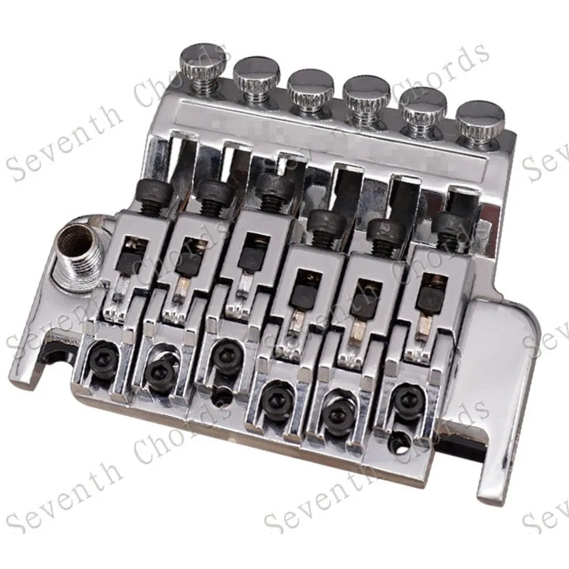 Ein Set Vintage-Tremolo-Brücke mit Doppelverriegelungssystem für E-Gitarren-Zubehörteile und Musikinstrumente – Detail 21