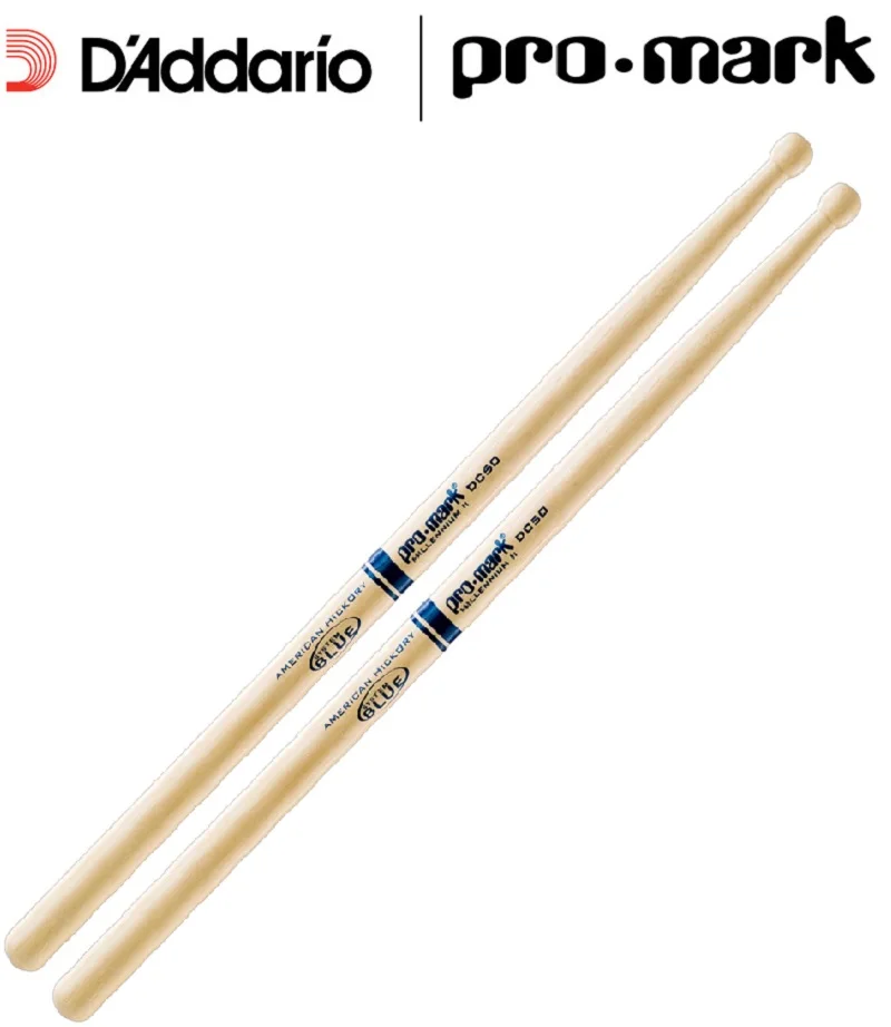 

Деревянные наконечники для походных барабанных палочек Promark от D'addario American Hickory TXDC50W