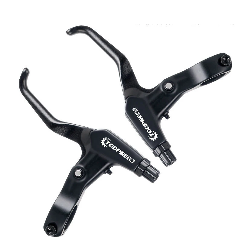 High Quality Ultralight Aluminum Bicycle BMX Brake Handle MTB Mountain Bike Cycling Brake Levers V/Disc Brake Levers 2 Colours