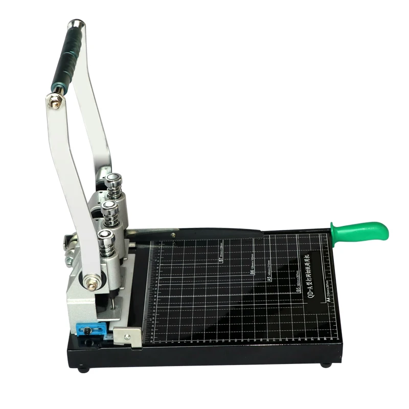 Personnel File Binding Punching Machine With Knife Cutting Paper Manual Micro Three-Hole Puncher Financial Voucher Puncher