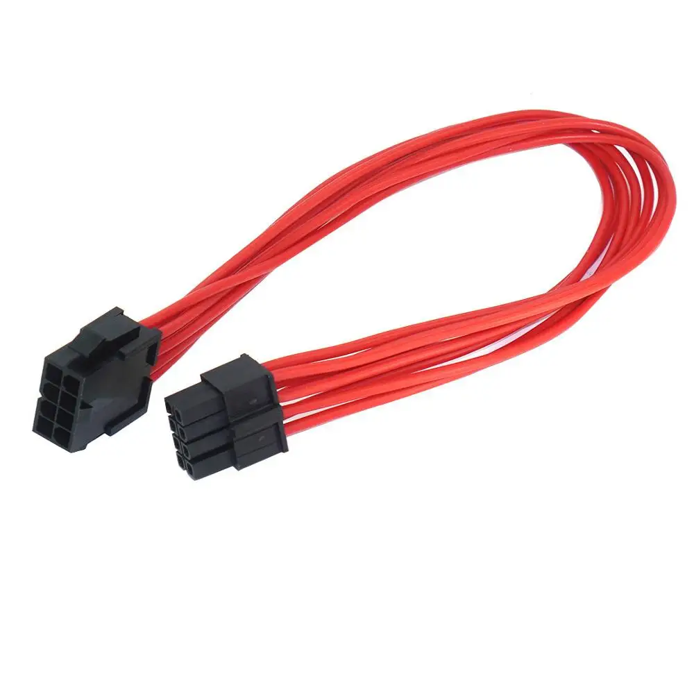 XT-XINTE ATX EPS CPU 8PIN أنثى إلى ذكر بطاقة الرسومات 8Pin إمدادات الطاقة تمديد الحبل تمديد كابل سلك الطاقة