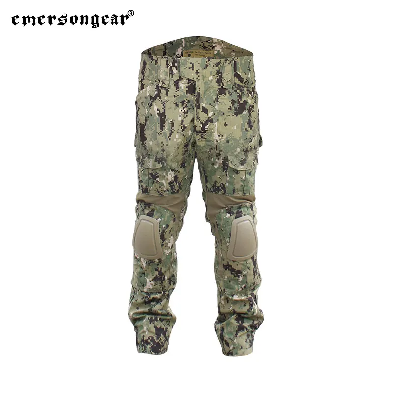 Emersongear Tactical Gen2 G2 Combat Suit Shirts Pants Uniform Set Men Camo Tops Duty Cargo Trousers Hiking Hunting Training AOR2