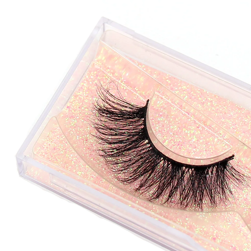 LEHUAMAO 5D Nerz Wimpern Langlebig Nerz Wimpern Natürliche Dramatische Volumen Wimpern Verlängerung Dicken Langen 3D Falsche Wimpern – Detail 21