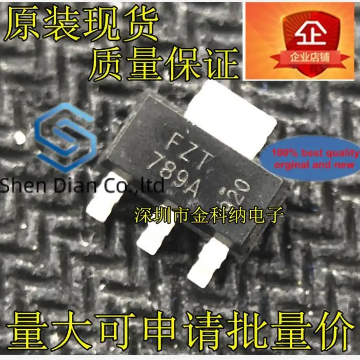 10pcs 100% orginal new in stock  FZT789A FZT789ATA SOT223 Audi J794 host vulnerable triode