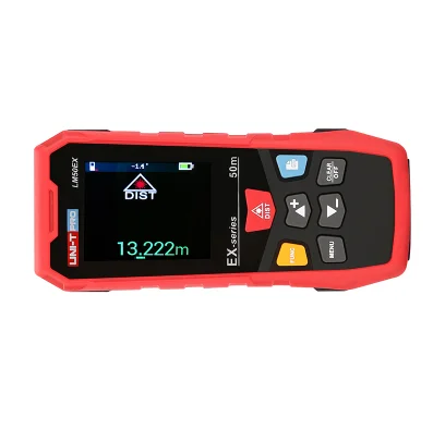 UNI-T  LM50EX Laser Distance Meter 50M  Trena a Laser Range Finder Measure Tape Digital Battery Powered