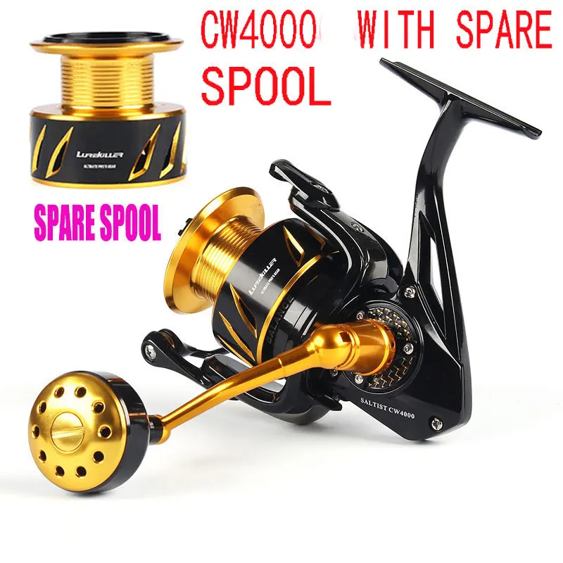 lure killer 16w リールballbearing 0.3号 500m Lurekiller Full metal spinning reel jigging reel fishing saltwater