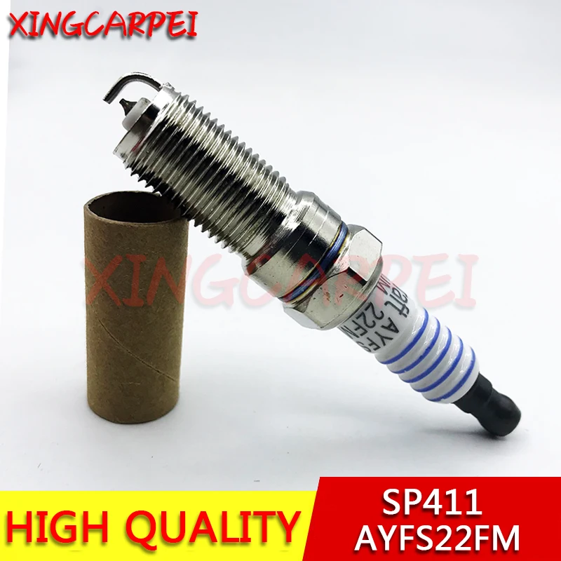 Высокое качество 4/6 шт. платиновая вилка зажигания для FORD FIESTA 1,5–1,6/FORD FOCUS 2,0 ГОД 2012–2016 (AYFS22FM) SP-411 SP411