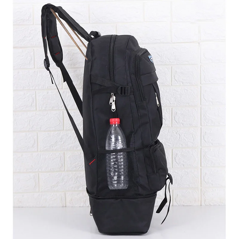 New Waterproof Men's Backpack Nylon Material Multi-functional Large-capacity Design Outing Travel Mountaineering Student Bag