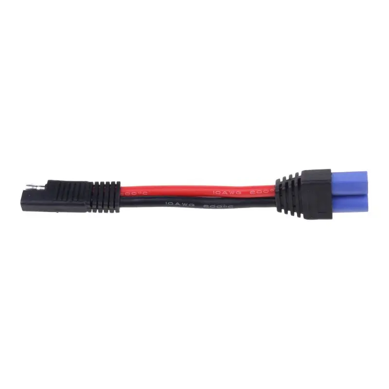 New 10 AWG SAE To EC5 Male Plug Connector To SAE Power Automotive Adapter Cable Wire