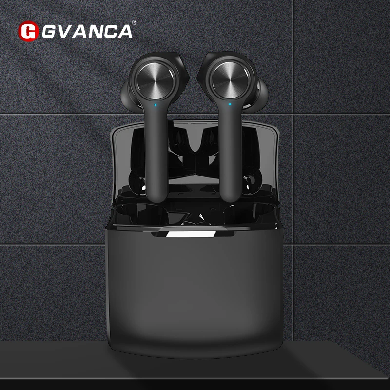 GVANCA T11 Wireless Bluetooth Headphones V5.0 Touch Control Earphones Stereo HD talking with 800mAh battery
