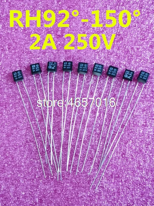 New and original RH 92/95/102/105/115/120/125/130/135/140/145/150  Degree Thermal Fuse 2A 250V