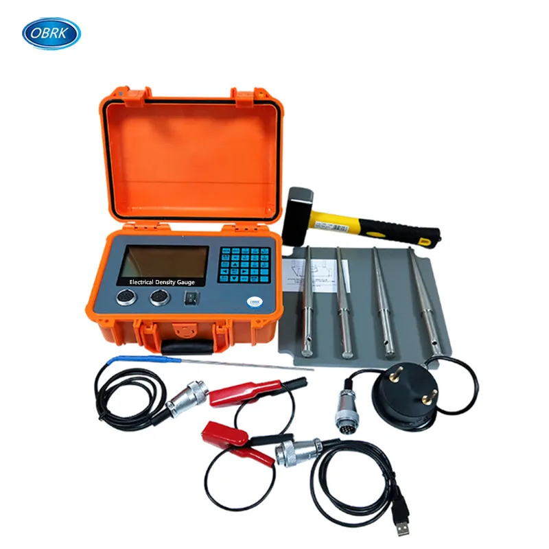 Soil Non Nuclear Electrical Density Gauge Compaction Ground Density Apparatus Soil No-Nuclear Densitometer