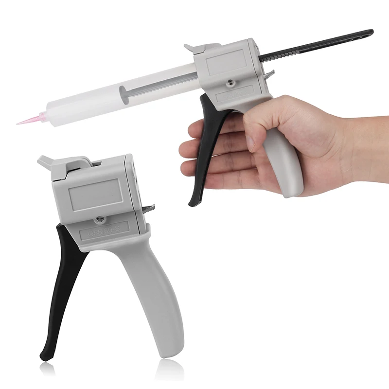 Manual geral dispensação arma 30ml 50ml cola epóxi aplicador pistola de cola adhensive cartucho dispenser empurrando dispositivo ferramenta