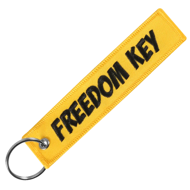 1 PC Chain Keychain Launch Key Chain for Motorcycles and Cars Key Tag Embroidery Key Fobs Men Women Gift брелок для ключей