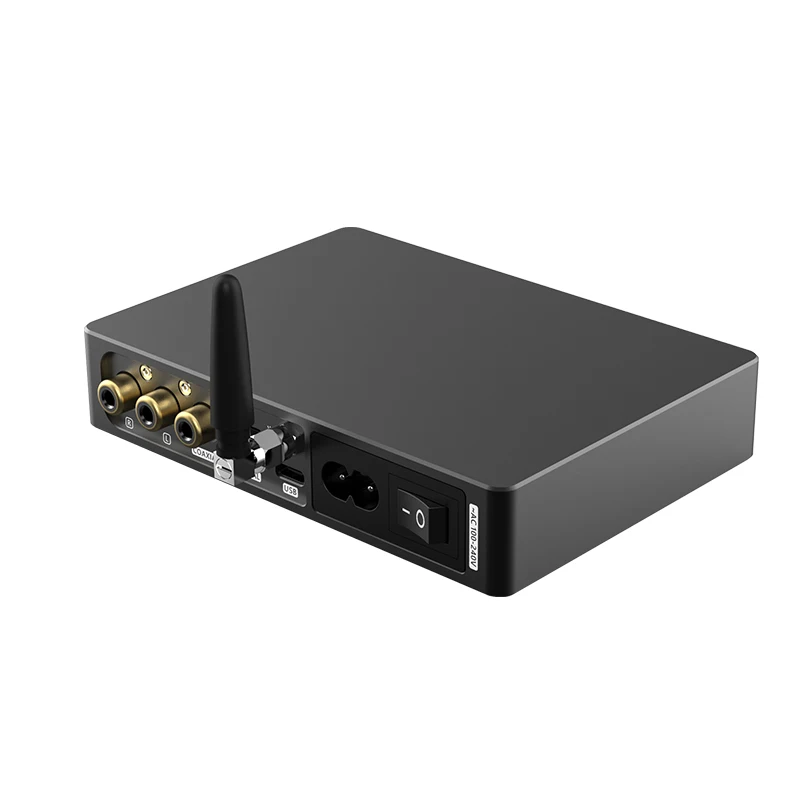 SMSL SU-6 Decoder ES9038Q2M OPA1612*4 32Bit/768kHz DSD512 Bluetooth 5.0 SU6 Desktop Mini Audio DAC with Remote Control