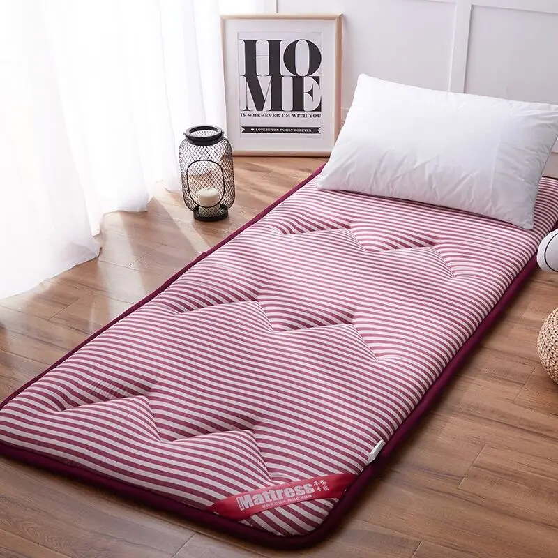 

Foldable Tatami Mattress Comfortable Soft Bedroom Furniture Mat Twin Queen Size Mattress Full Size Moisture Proof Bed Cushion