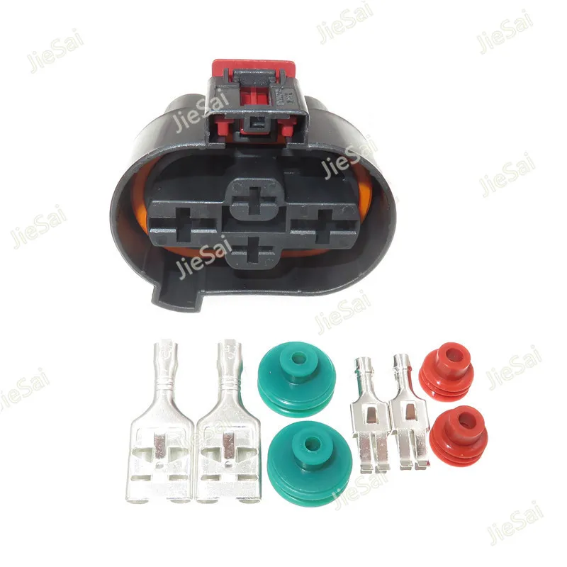

4 Pin 1K0 906 234 Automotive Car Electronic Fan Plug Female Socket 1K0906234 For VW Polo Golf Audi