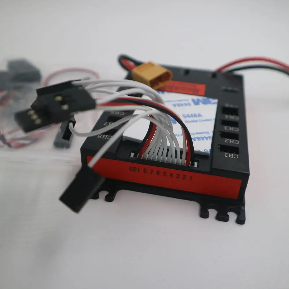 Mini Servo Section Board Power Box for Gas Plane with Kill Switch