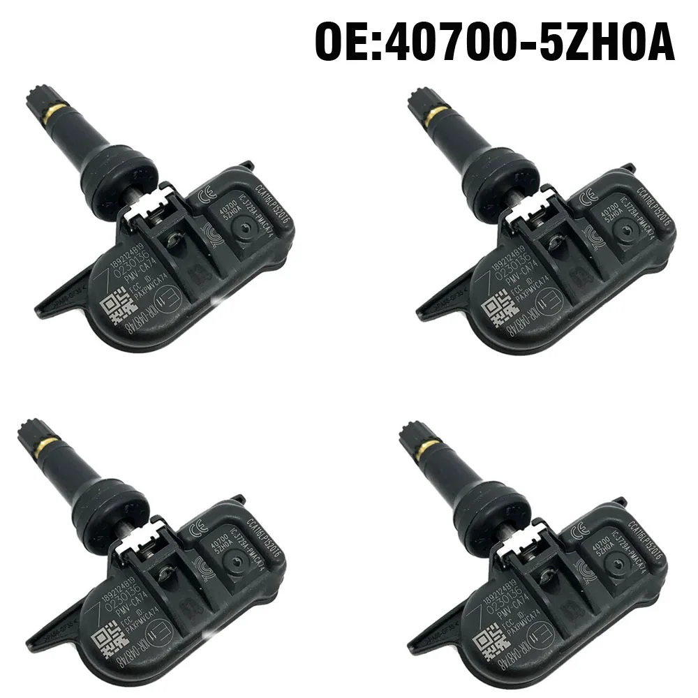 

4PCS Car Tire Pressure Monitor Sensor TPMS 433MHZ For Nissan Micra K13 Nissan Patrol VI 40700-5ZH0A PMV-CA74 40700-3HN0B