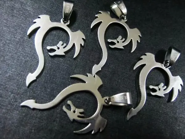 10 pcs Stainless Steel Hot Biker Handmade Pendant New Jewelry