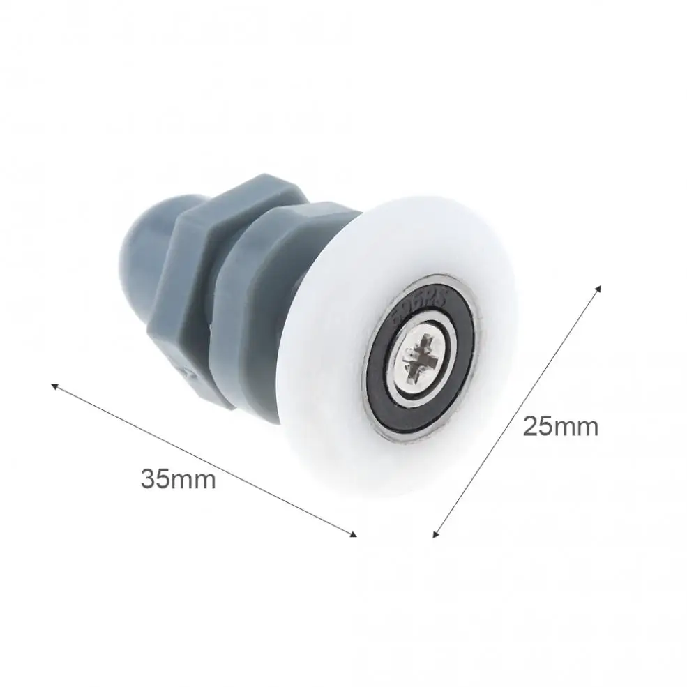 

1pcs 25mm Universal Plastic + Nylon Shower Room Glass Sliding Door Roller Small Hanging Wheel Suitable for Bathrooms