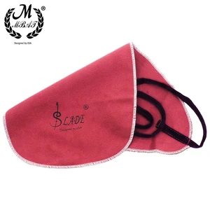 M MBAT 5 Cores Alto Tenor e Saxofone Soprano Clarinete Piccolo Flauta Limpeza Pano Soprano Acessórios Instrumento Musical 6 principais vendas palheta fibracel sax tenor - №2