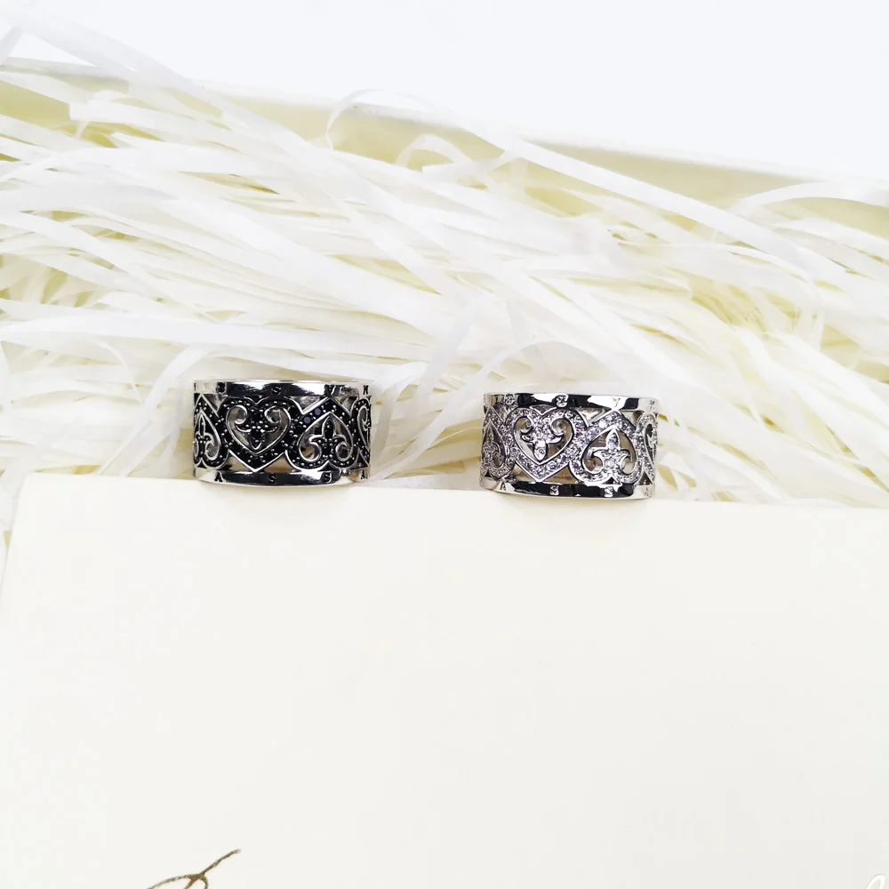 The Eternity Ring Ornament Pave,2019 Brand New 925 Sterling Silver Trendy Fashion Jewelry Gracefully Gift For Women
