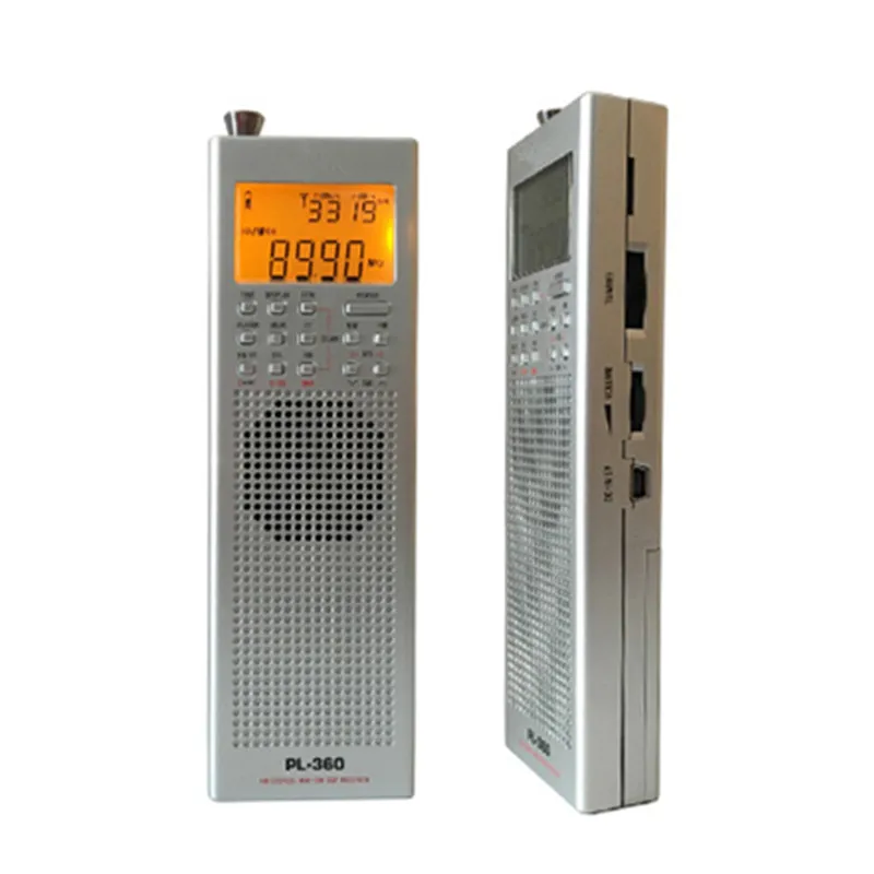 

Full Band Radio DSP Pcket Portable Speaker Full-Channel Short-Wave Digital Tuning High-performance Stereo Broadcast Horn FM/MW