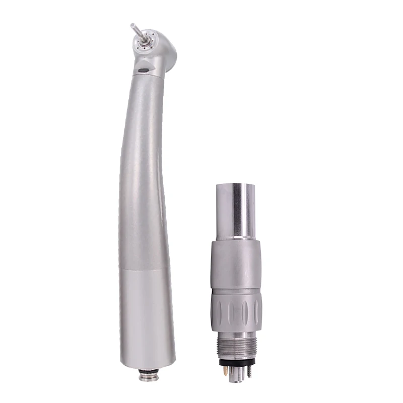 

Fiber Optic Dental High Speed Handpiece LED Handpiece 4 Water Spray Compatible with KV Type Dental Handpiece Turbine