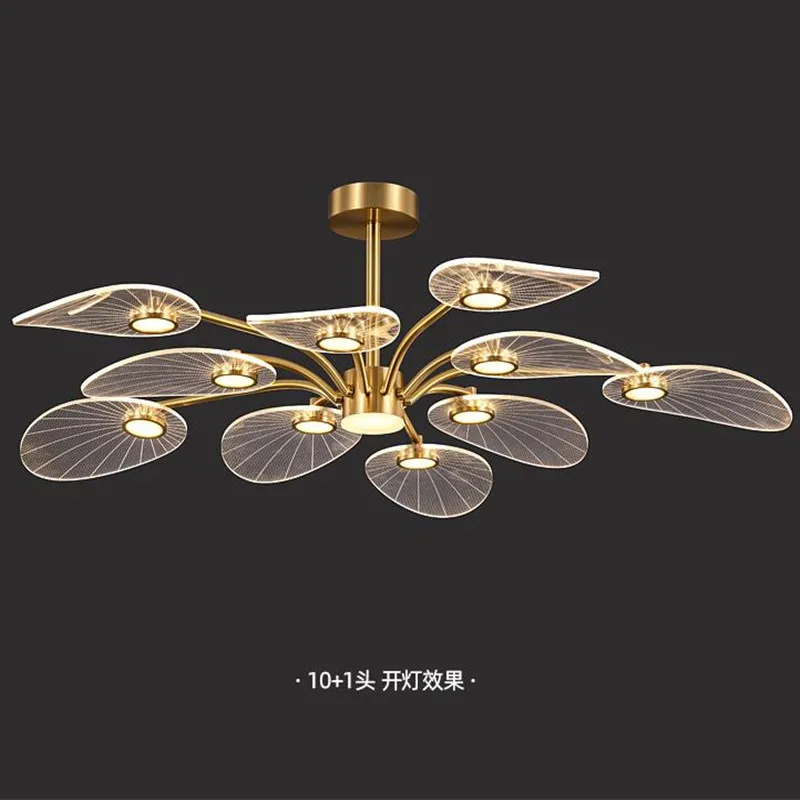 Modern Luxury Chandelier LED three colors dimming Living Room Dining Room Hotel Bedroom Home Indoor Lighting люстра потолочная