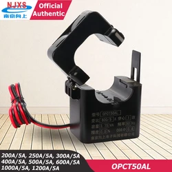 Split Core Current Transformer Electrical OPCT50AL-400/5 500/5 600/5 800/5 1000/5 1200/5 3 Phase Clamp On CT for Meter