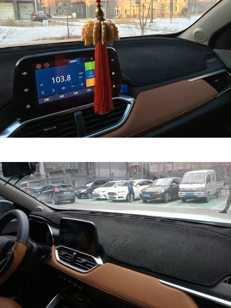 

For Baojun 510 CN180S 2017-2022 Car-styling Dashmat Dashboard Cover Instrument Panel Protective Pad Dash Mat Anti-Dirt Proof