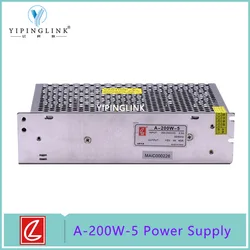 CZCL power supply A-200W-5 thick high quality power supply LED display module power driver 5V 40A 200W support AC 220V-240V