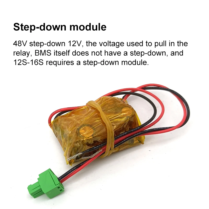 Przekaźnik Smart BMS 4S 7S 8S 10S 12S 13S 14S 15S 16S 200A 250A 300A stycznik 12V 24V 36V 48V 60V z pasywną równowagą czynną