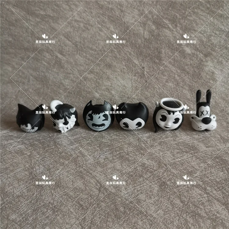 5pcs/Set Game Figure Bendy Ink Machine Toys Doll Action Figuras Kids Collection Toy Bendy PVC DIY model Toy